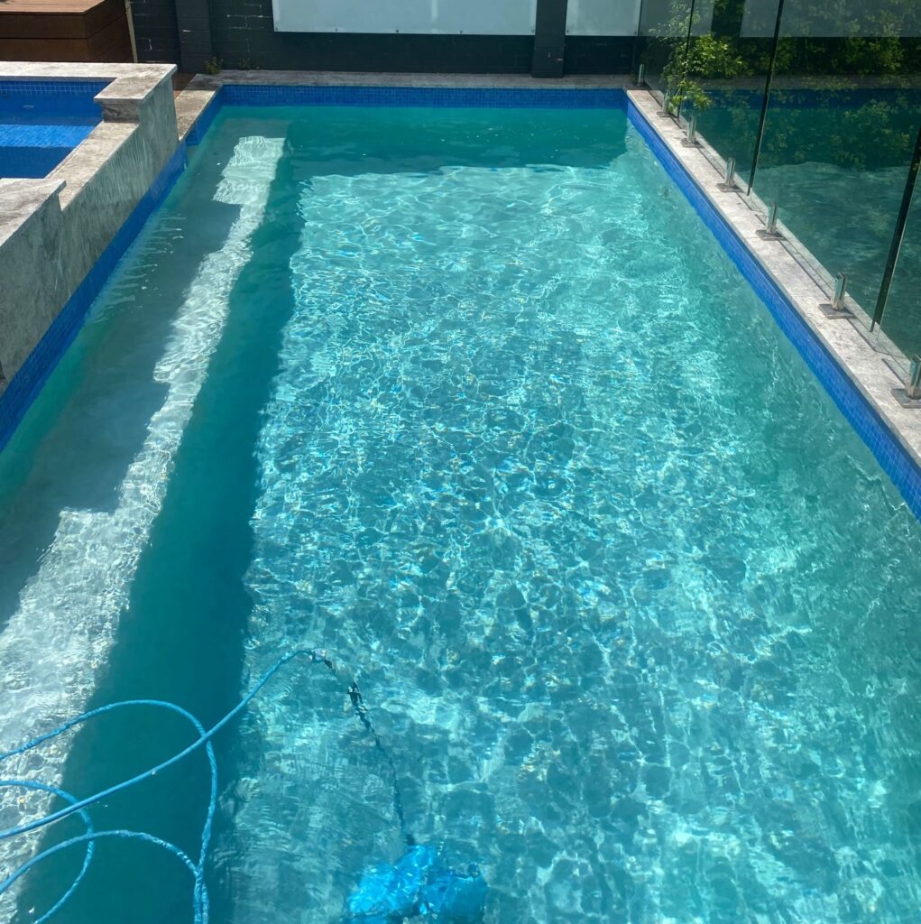 Residential pool cleaning